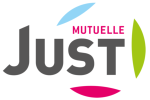 a propos de communication editoriale logo mutuelle just